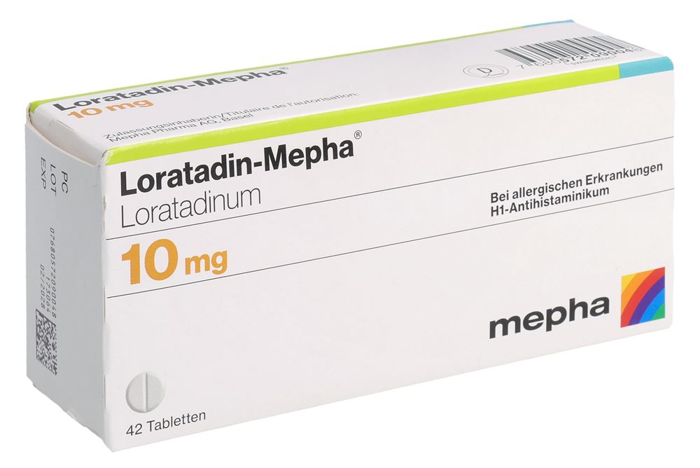 LORATADINE Mepha 10 mg, image principale