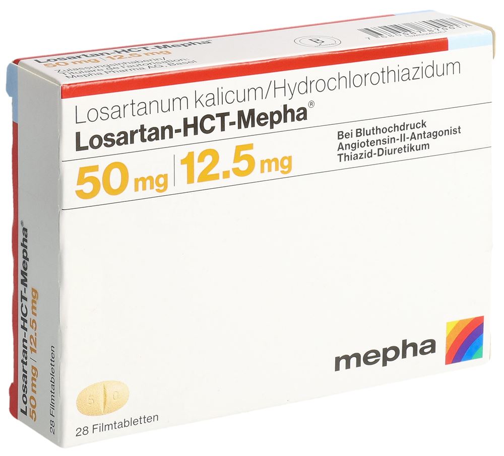 LOSARTAN HCT Mepha, Hauptbild