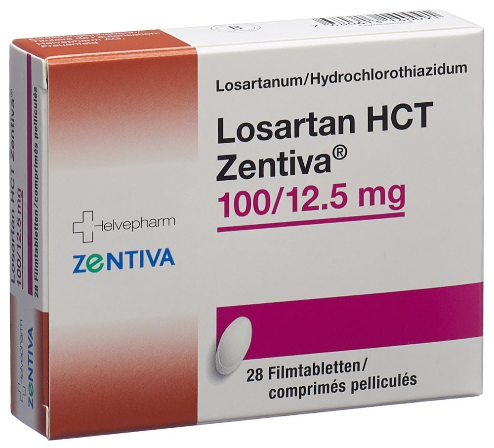 LOSARTAN HCT Zentiva, image principale
