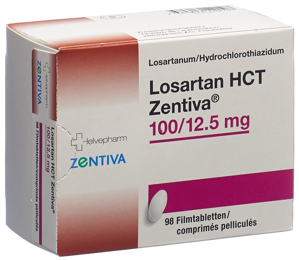 LOSARTAN HCT Zentiva, Hauptbild