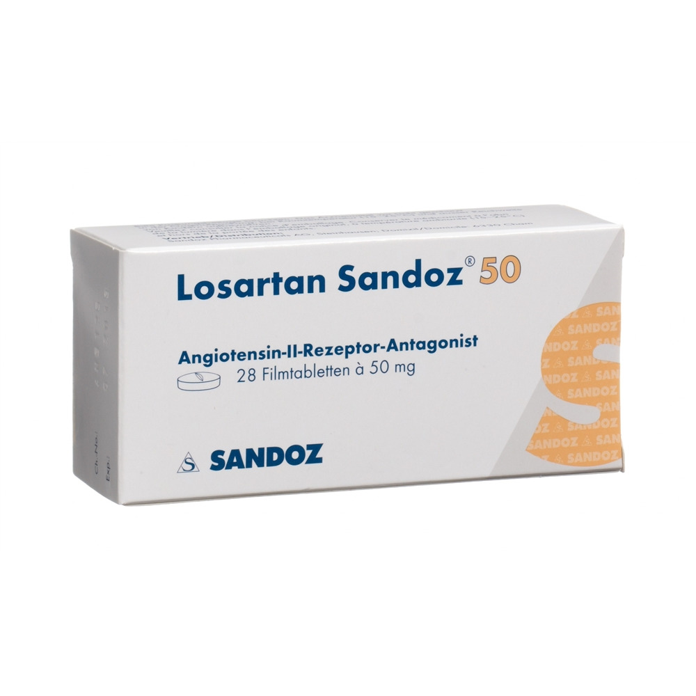 LOSARTAN Sandoz 50 mg, image principale