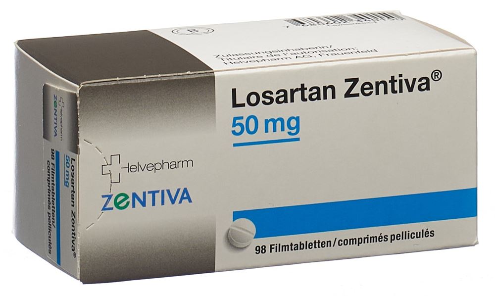 LOSARTAN Zentiva 50 mg, image principale