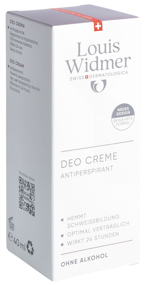 LOUIS WIDMER Deo Creme Antiperspirant