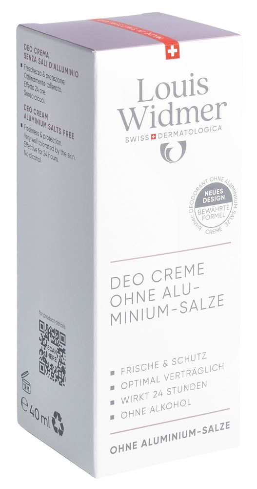 LOUIS WIDMER déo crème