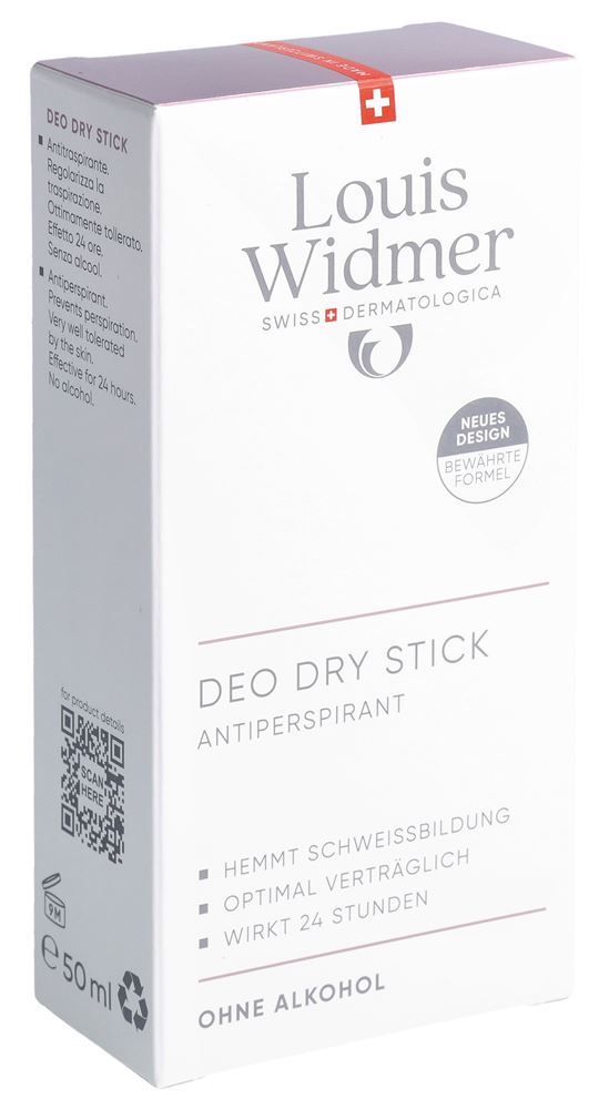 LOUIS WIDMER Deo Dry Stick Antiperspirant