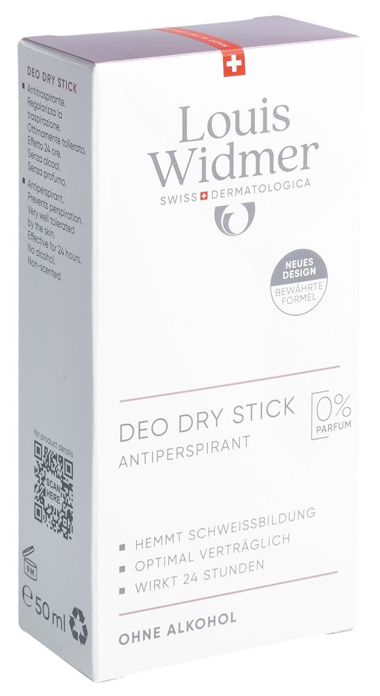 LOUIS WIDMER déo dry stick antiperspirant