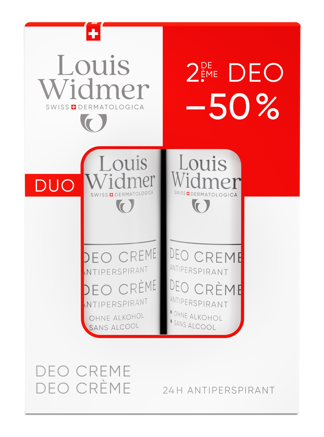 LOUIS WIDMER Deo-Duo Creme Antiperspirant