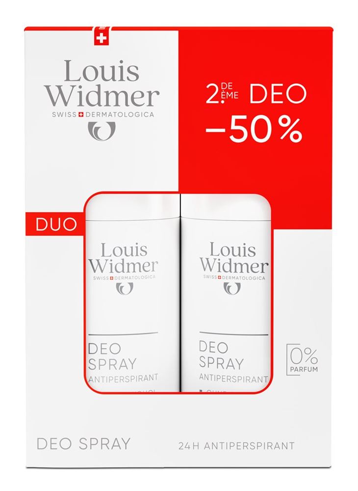 LOUIS WIDMER déo-duo spray antiperspirant