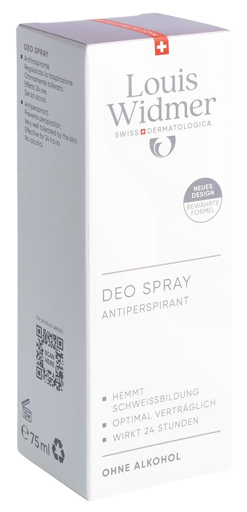 LOUIS WIDMER Deo Spray Antiperspirant