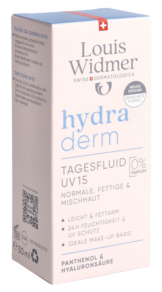 LOUIS WIDMER Hydraderm fluide de jour