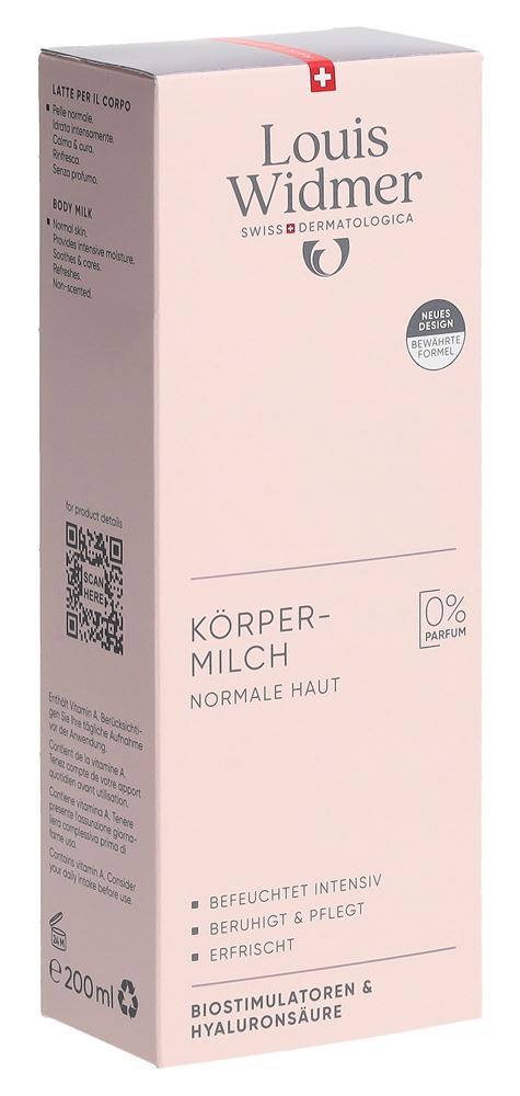 LOUIS WIDMER Körpermilch