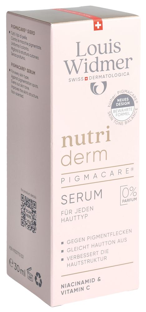 LOUIS WIDMER Nutriderm Pigmacare Serum