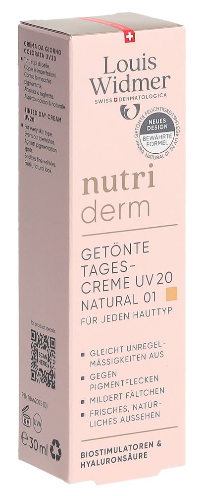 LOUIS WIDMER Nutriderm Tagescreme getönt, Hauptbild