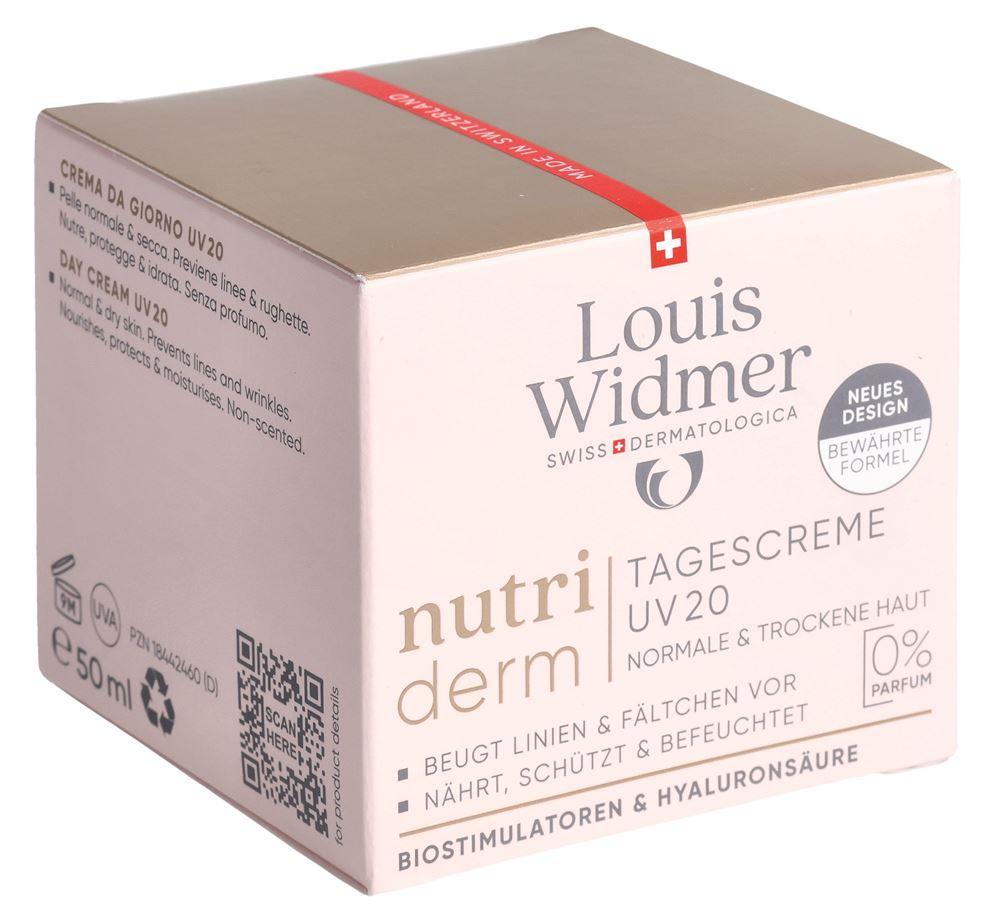 LOUIS WIDMER Nutriderm Tagescreme