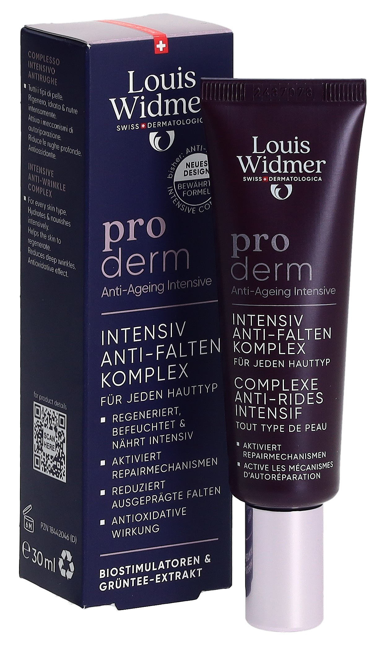 LOUIS WIDMER Proderm Anti-Falten Komplex