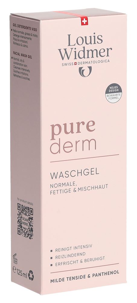 LOUIS WIDMER Purederm gel nettoyant