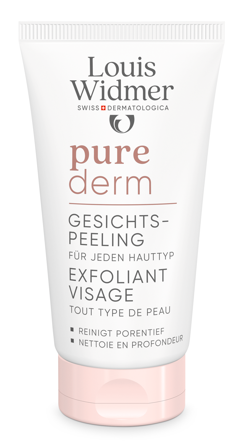 LOUIS WIDMER Purederm Gesichtspeeling, Hauptbild