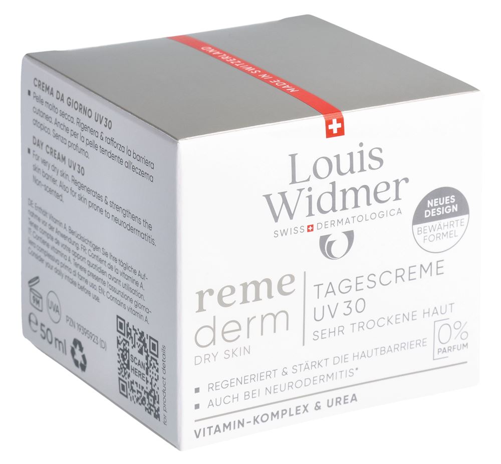 LOUIS WIDMER Remederm crème de jour