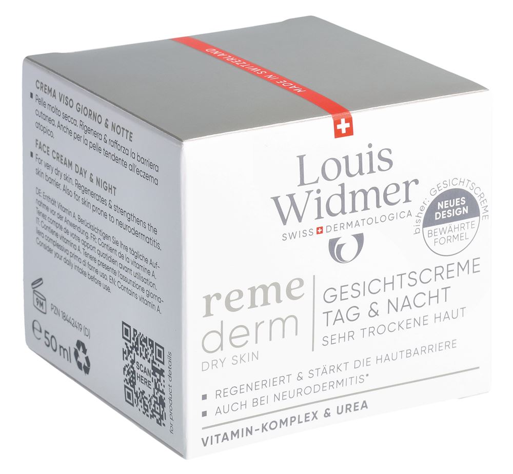 LOUIS WIDMER Remederm crème visage