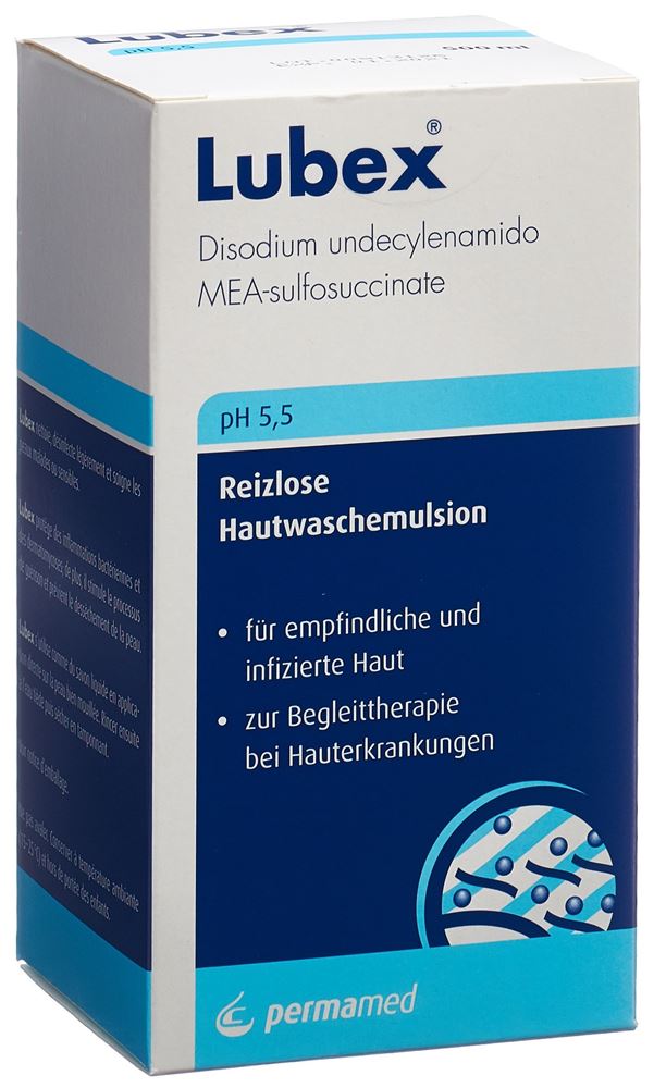 LUBEX émulsion lavante non irritante extra doux, image principale