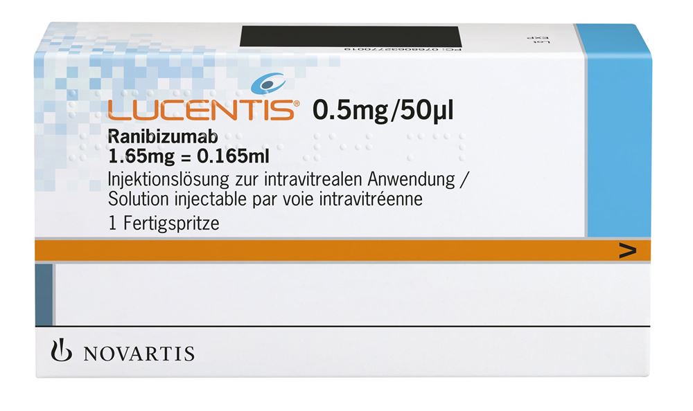 LUCENTIS Inj Lös 1.65 mg/0.165ml Fertspr 0.165 ml, Hauptbild