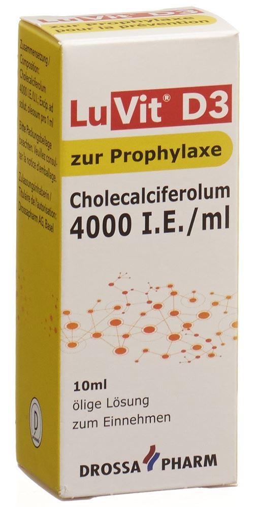 LUVIT Cholecalciferolum ölige Lösung 4000 IE/ml