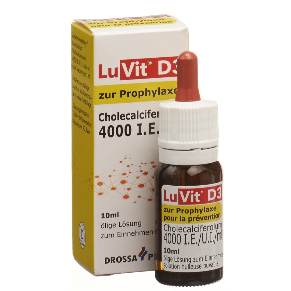 LUVIT Cholecalciferolum solution huileuse 4000 IE/ml