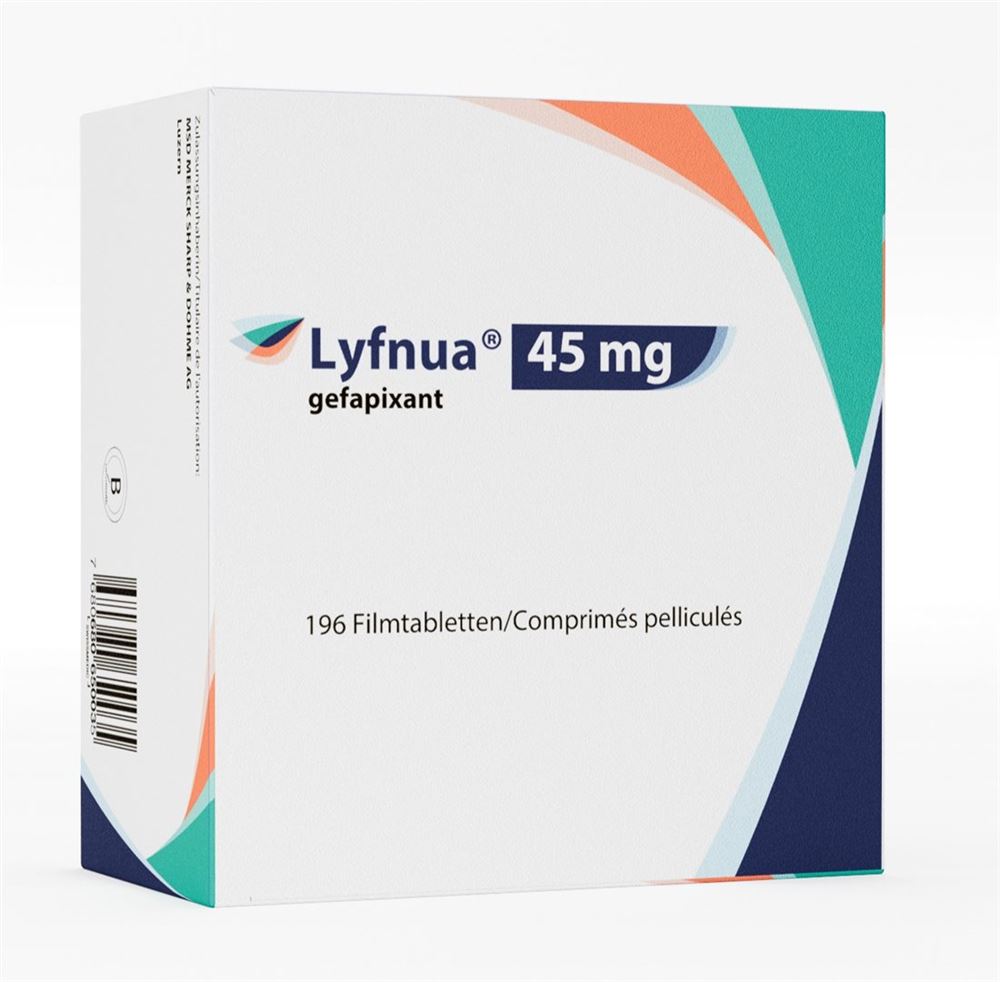LYFNUA Filmtabl 45 mg Blist 196 Stk, Hauptbild