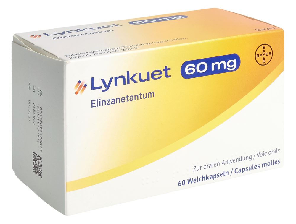 LYNKUET caps moll 60 mg blist 60 pce, image principale
