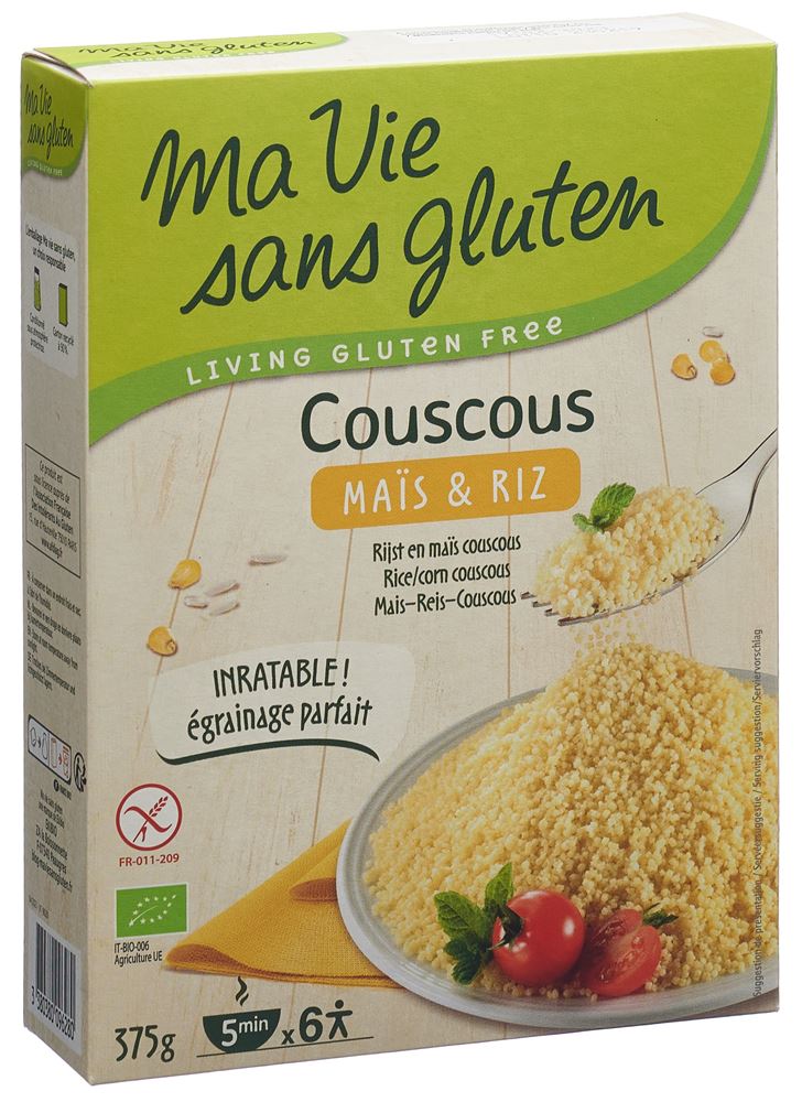 Ma Vie Sans Gluten Couscous Mais & Riz