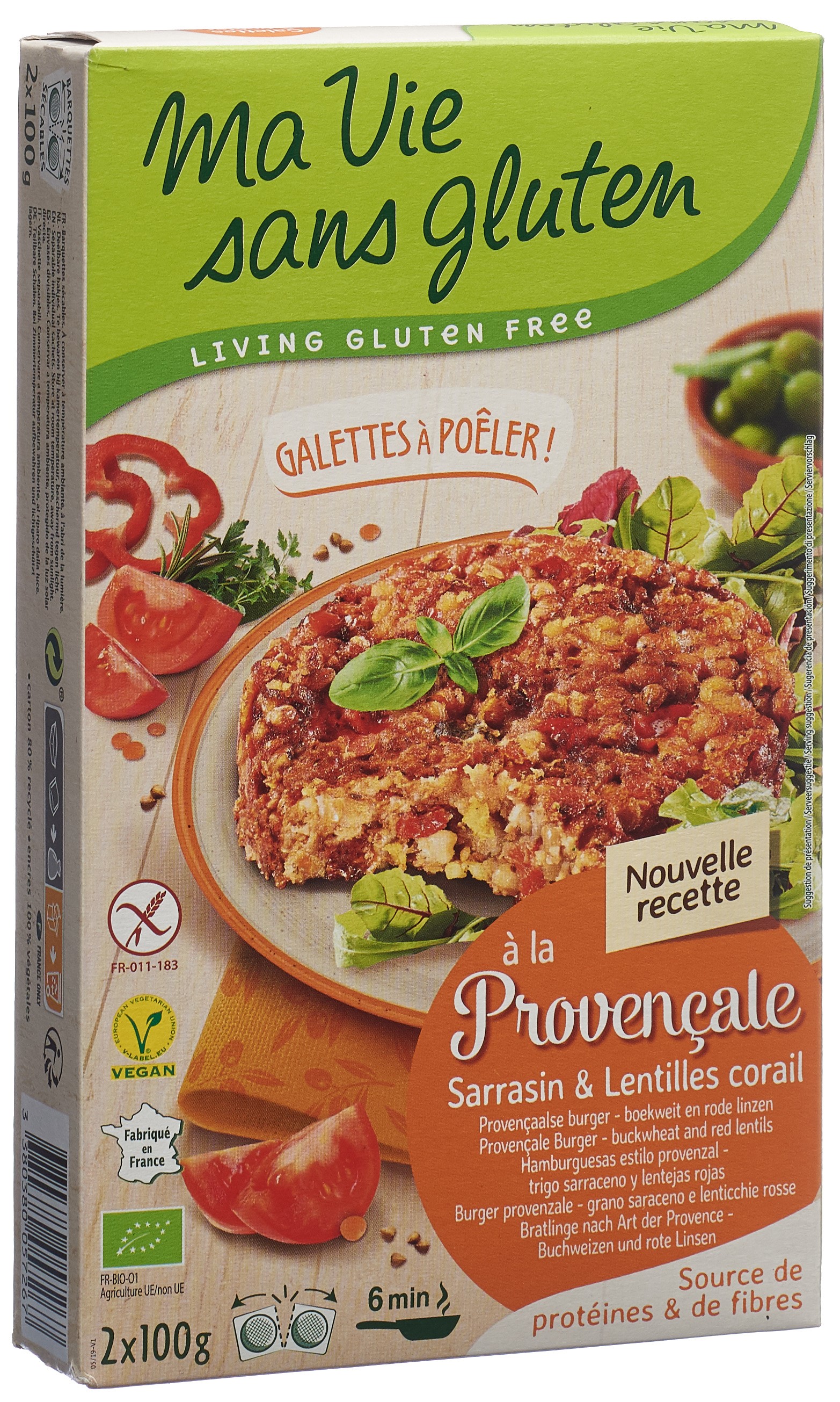 Ma Vie Sans Gluten Galettes à poêler