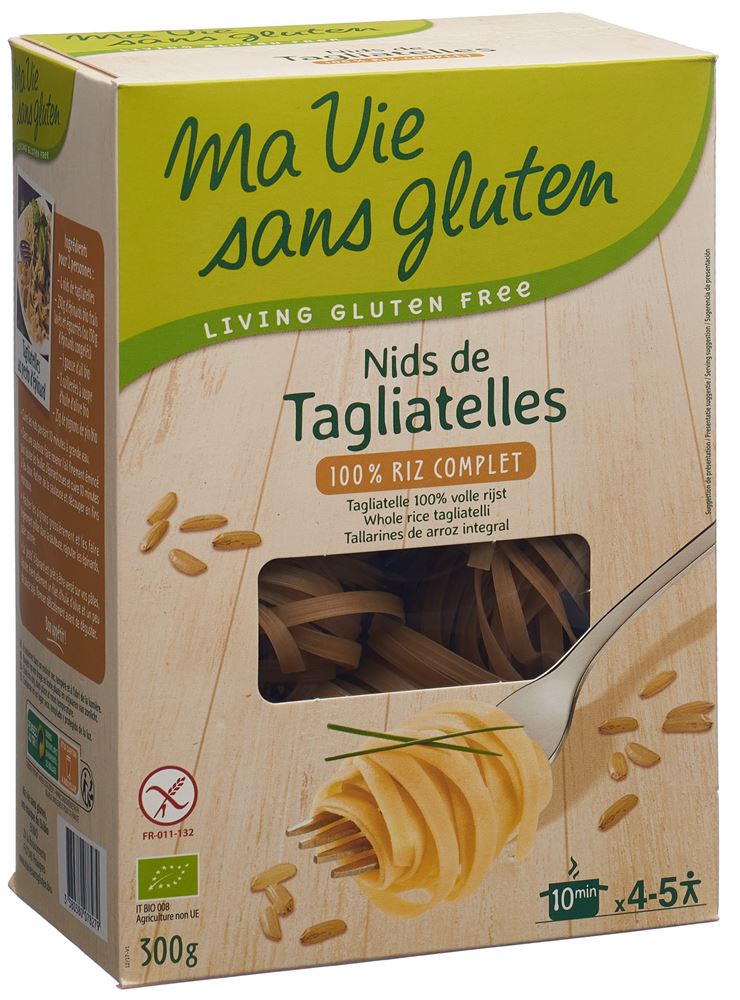 Ma Vie Sans Gluten Nids de tagliatelle 100% riz complet