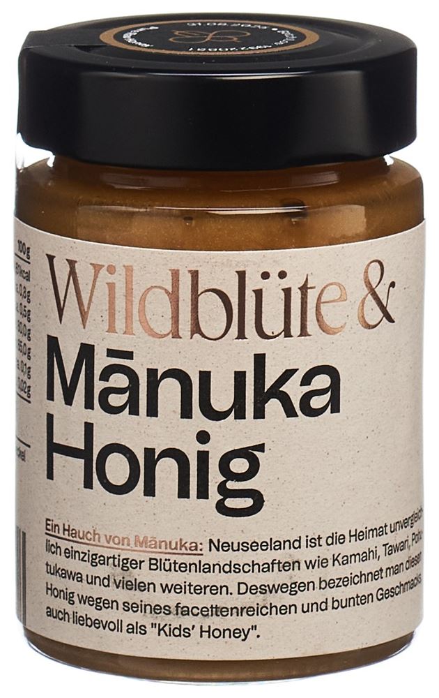 MADHU HONEY Manuka Honig & Wildblüten, Hauptbild