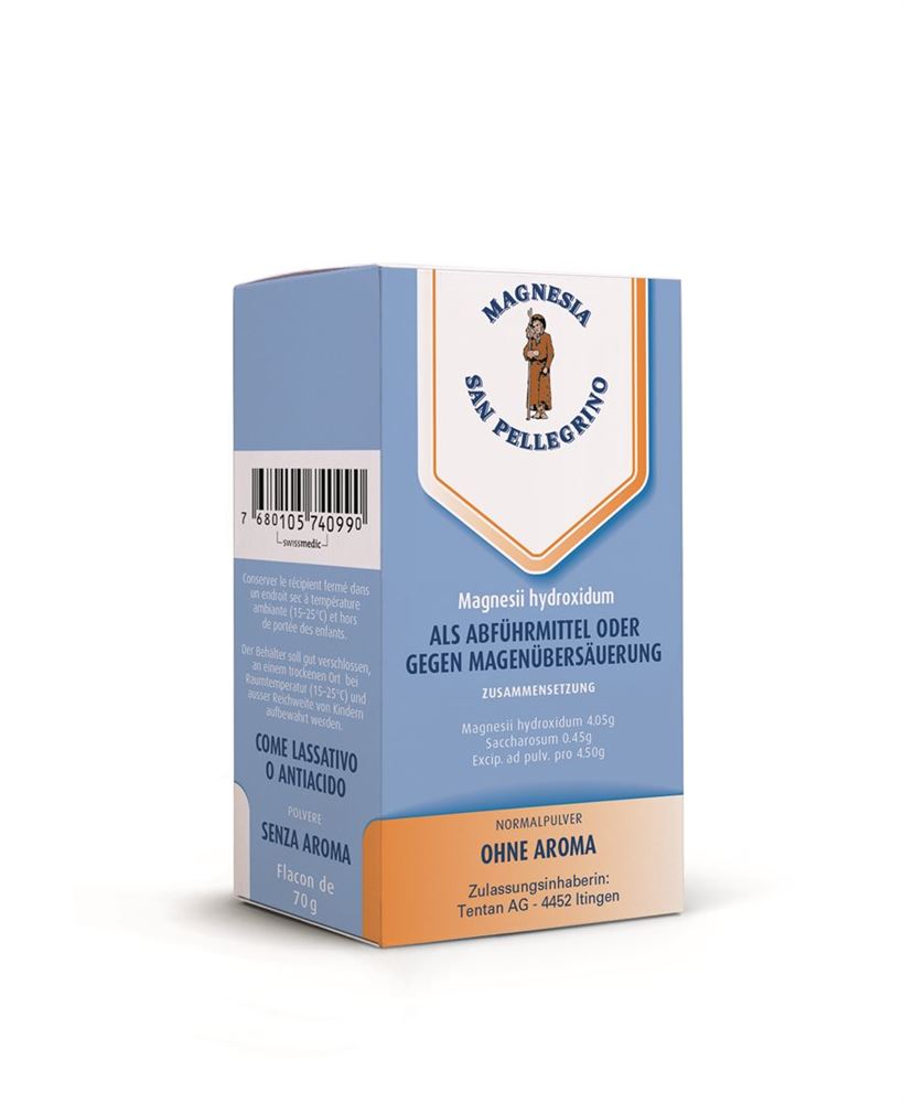 MAGNESIA SAN PELLEGRINO pdr sans arôme fl 70 g
