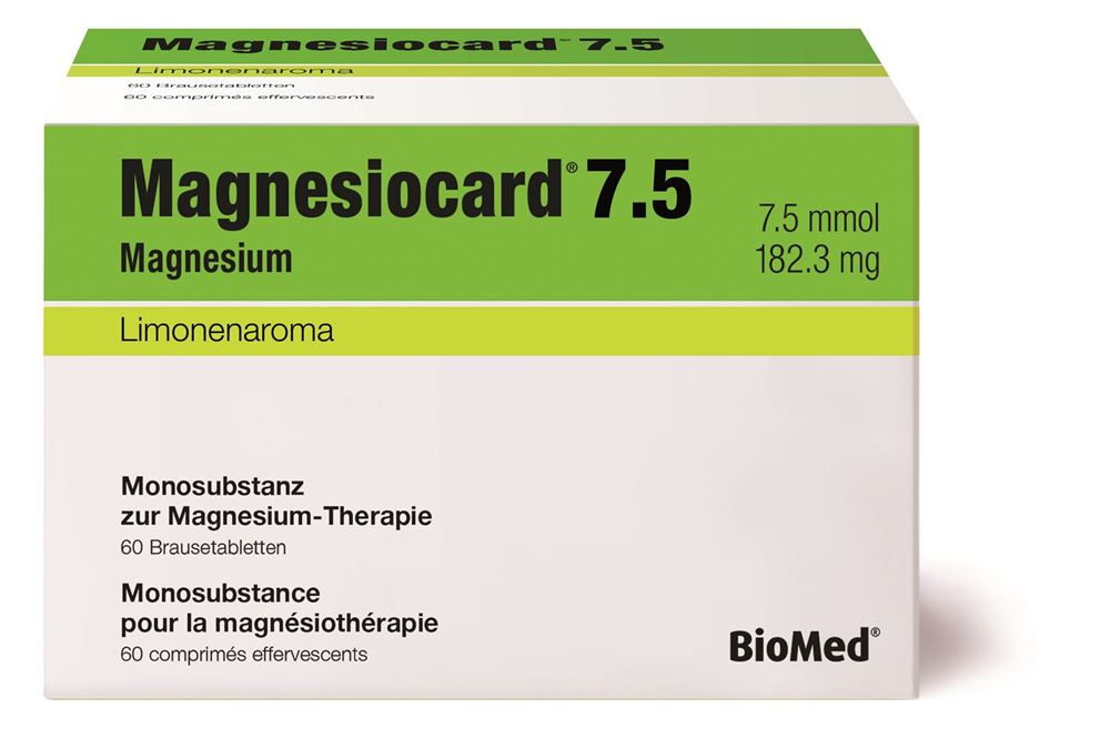 Magnesiocard Brausetabl 7.5 mmol Btl 60 Stk, Hauptbild