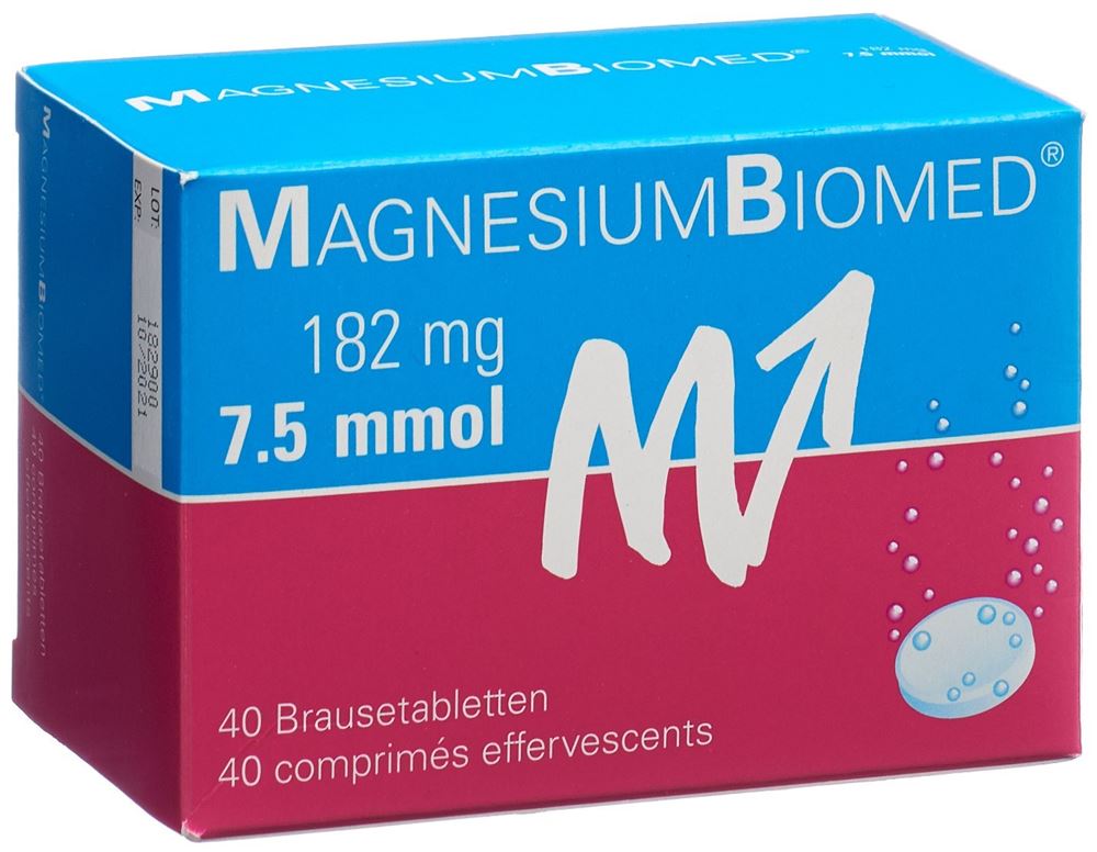 Magnesium Biomed cpr eff bte 40 pce, image principale