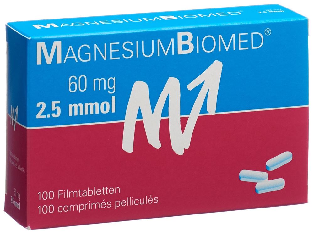 Magnesium Biomed Filmtabl Blist 100 Stk