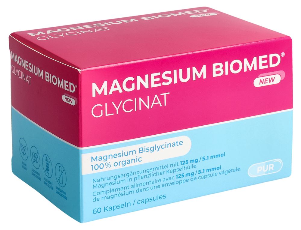 Magnesium Biomed Glycinat 125 mg