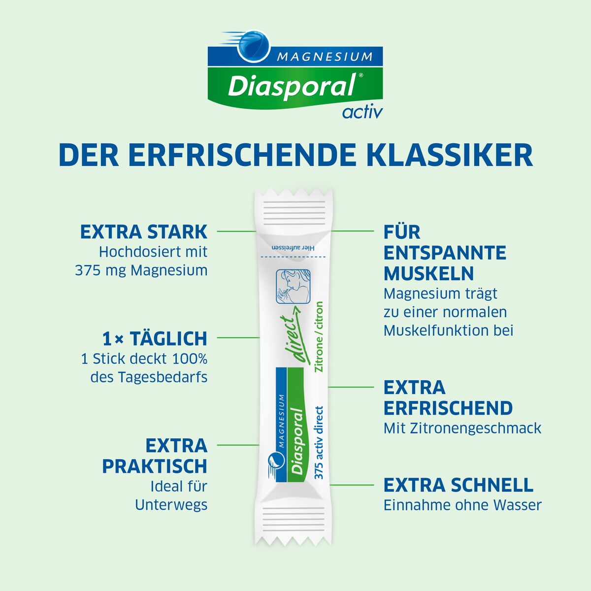MAGNESIUM DIASPORAL Activ Direct, Bild 4 von 5