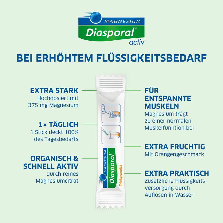 MAGNESIUM DIASPORAL Activ Trinkgranulat, Bild 4 von 5