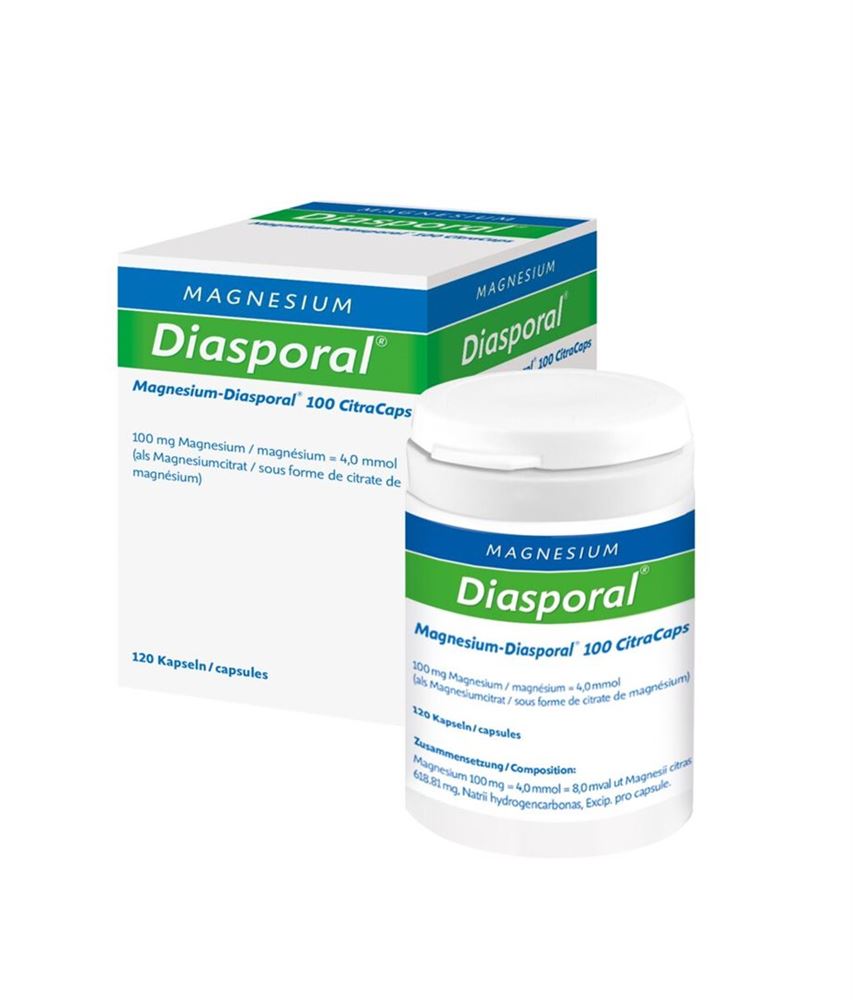 MAGNESIUM DIASPORAL CitraCaps 100 mg
