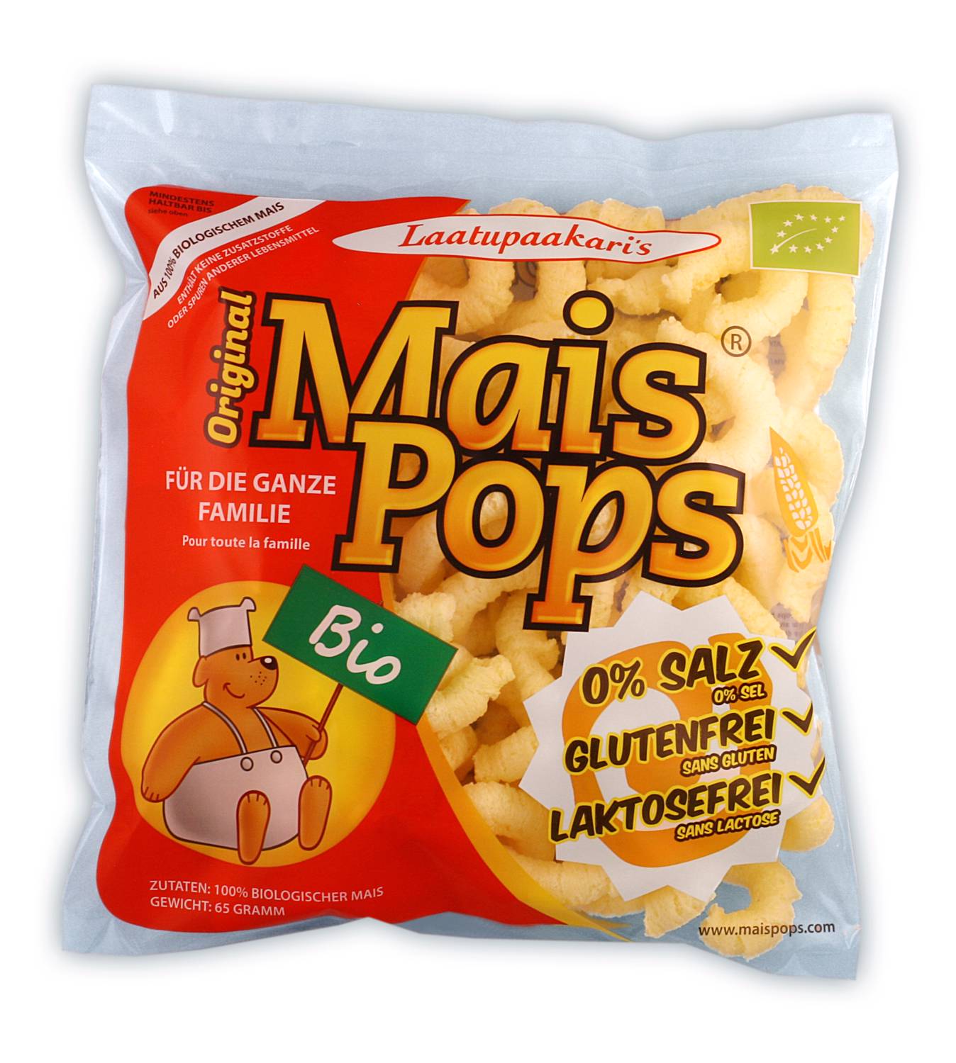 MAISPOPS der gesunde Kinder-Snack