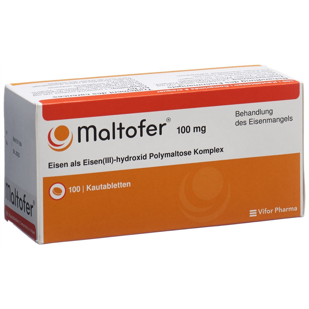 MALTOFER cpr croquer 100 mg blist 100 pce, image 2 sur 4