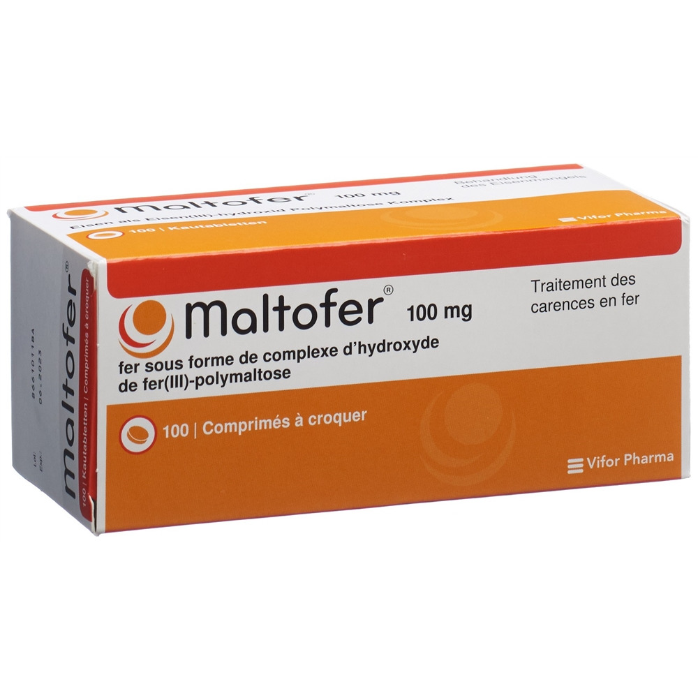 MALTOFER cpr croquer 100 mg blist 100 pce, image 4 sur 4