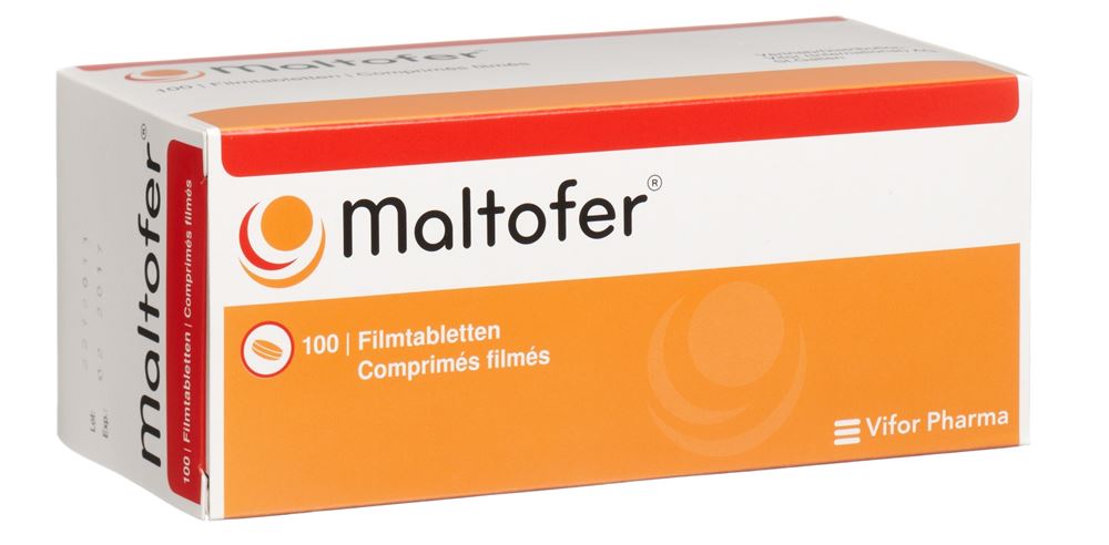 MALTOFER Filmtabl 100 mg Blist 100 Stk, Hauptbild