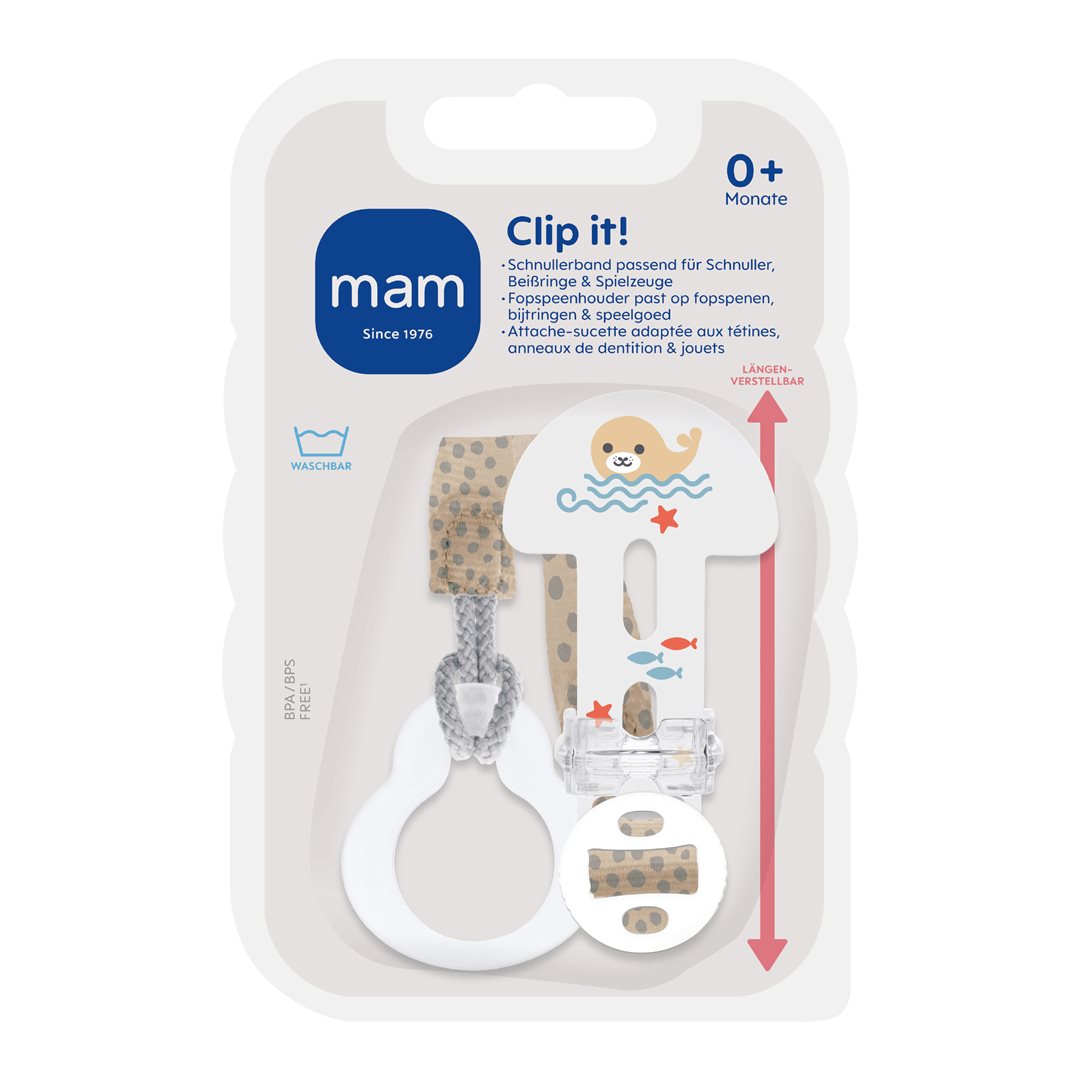 MAM Clip it! Nuggiband, Hauptbild