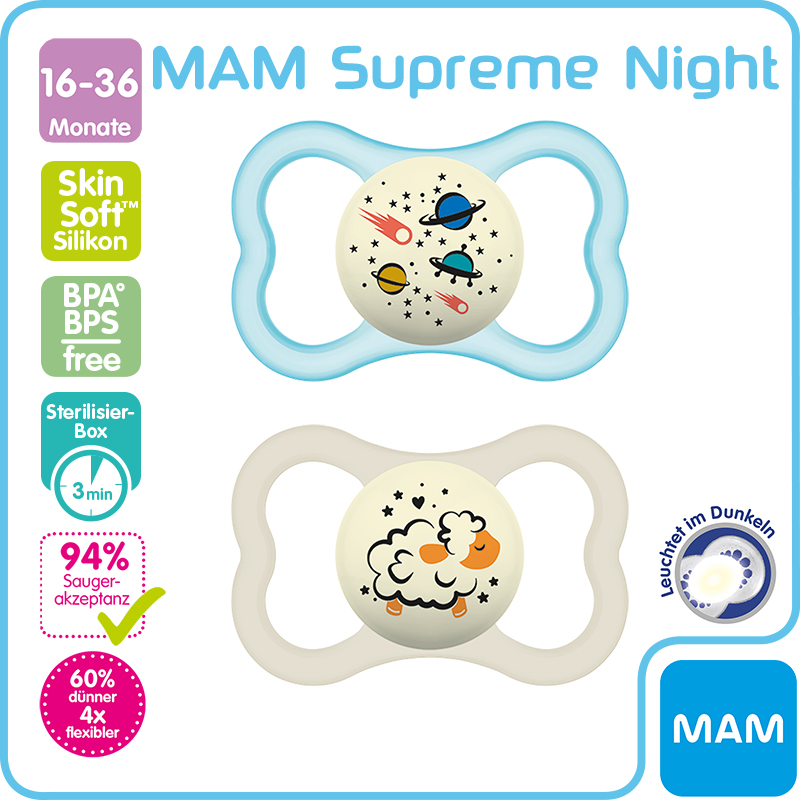 MAM Supreme Night Nuggi, Bild 3 von 4