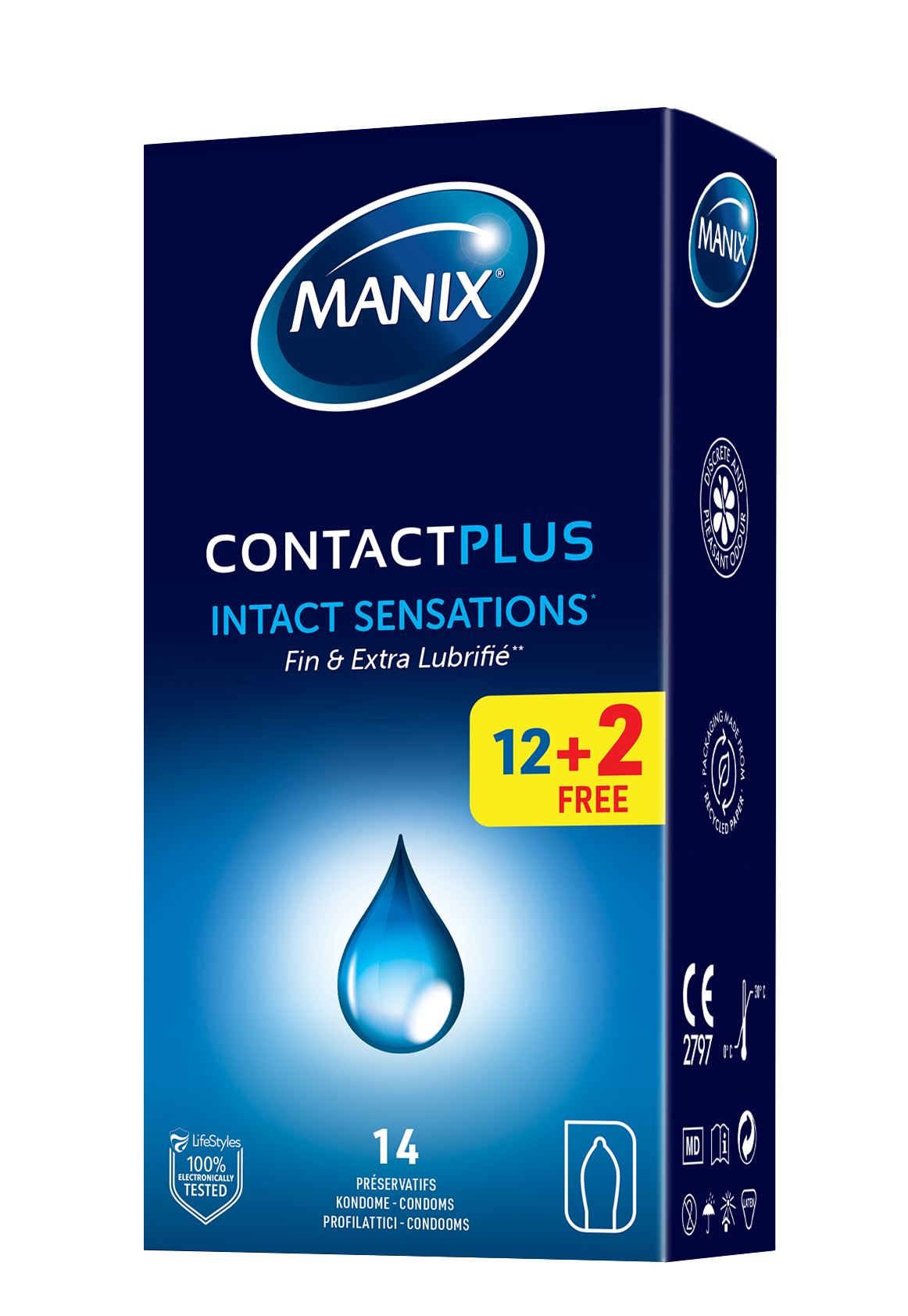 MANIX Contact préservatifs