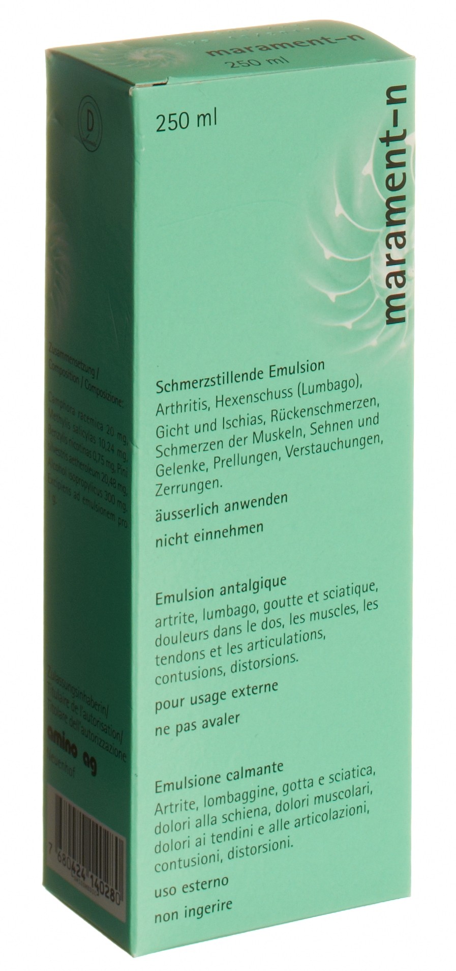 MARAMENT N Emuls Fl 250 ml, Hauptbild