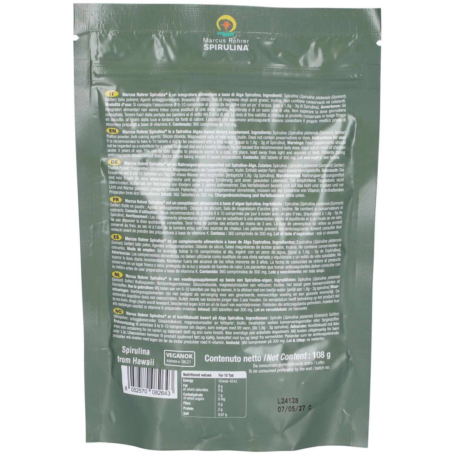 MARCUS ROHRER Spirulina, Bild 2 von 2